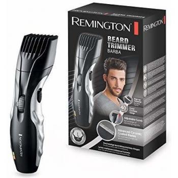 Recortadora de Barba Remington MB320C con Cuchillas Cerámicas, 9 Longitudes Ajustables, Recortador Pop-up, 40 Minutos de Autonomía, Uso con Cable e Inalámbrico