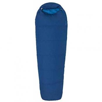 Marmot Nanowave 50 Saco de Dormir Mummy, Ultraligero, de Verano, para Acampar y Trekking, Hombres, Azul