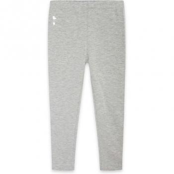Legging de Niña Gris Claro con Goma Elástica en Cintura