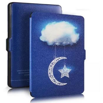 Cubierta protectora de cuero de la PU con Auto despertar o dormir para Amazon Kindle Paperwhite