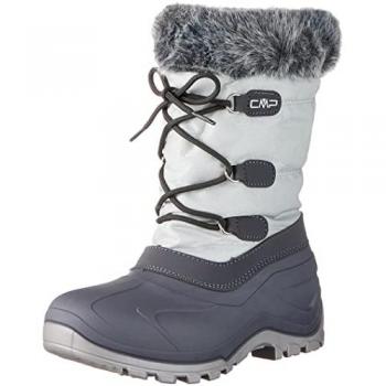 CMP Botas de Nieve Nietos Low para Mujer, características: impermeables, aislamiento térmico, suela antideslizante, diseño ligero, color Ice, talla 37 EU