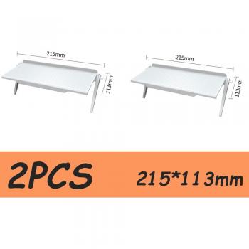 Estante Superior Ajustable para Pantalla de TV y Monitor - Organizador de Escritorio y Almacenamiento para Hogar y Oficina