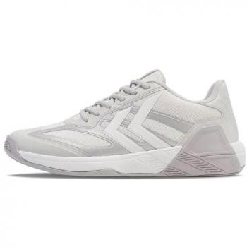 Hummel Algiz V Indoor Handball Sports Shoes - White/Grey