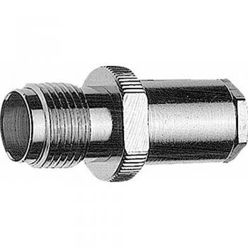 Conector TNC Hembra Recto 50Ω para Montaje de Cable, Impedancia 0 a 11GHz, Rango de Temperatura -65°C a +165°C