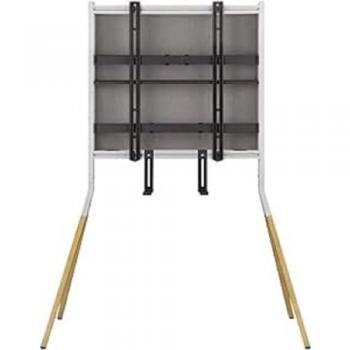 Soporte TV Universal One For All Falcon WM 7482 - Altura ajustable, giratorio, para pantallas de 32 a 70, color Roble y Gris Plata