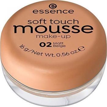 Essence Soft Touch Makeup Mousse - 02 Matt Beige, 16 gr