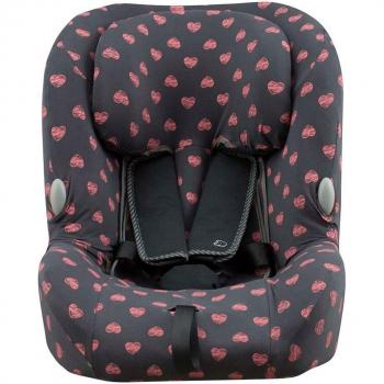 Funda para silla de coche JYOKO compatible con Bebe Confort Milofix Jyoko Fluor Heart