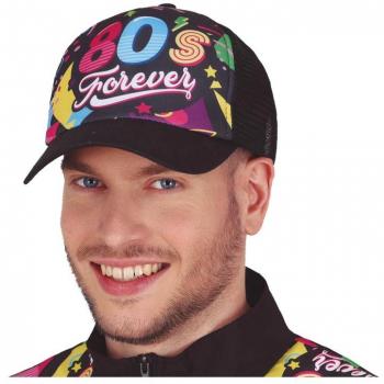 Gorra de los años 80 adulto