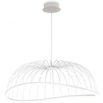 Lámpara Colgante LED Mantra Celeste Blanco Grande 40W