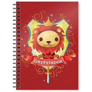 SD toys Cuaderno A5 Gryffindor Harry Potter, Adultos Unisex, Multicolor, 15x21