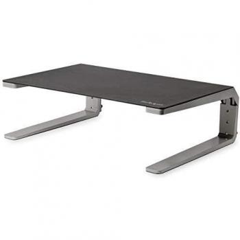 Startech.com Monitor Riser Stand - For up to 32 Monitor - Height Adjustable - Computer Monitor Riser - Steel and Aluminum