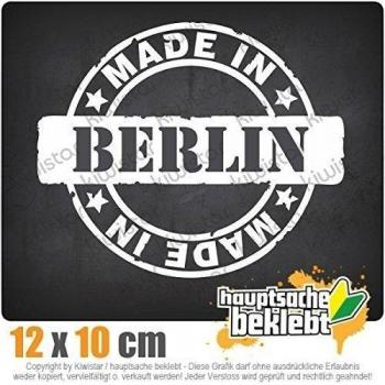 Kiwi Star - Fabricado en Berlín - Adhesivo Bombing Decals Tuning bekleben