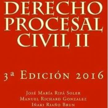 Derecho Procesal Civil II: Volume 2