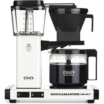 Cafetera de Goteo Moccamaster KBG SELECT Blanco Negro 1520 W 1,25 L