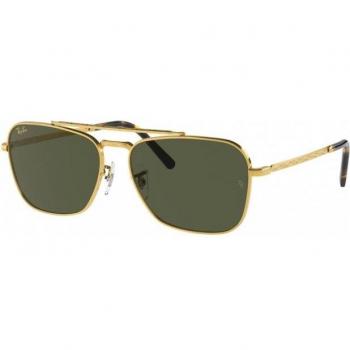 Ray-Ban New Caravan RB3636 919631 Gold Square Sunglasses Unisex