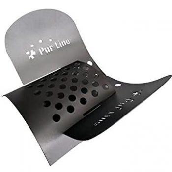 Cesta Porta leña plegable en acero color negro PURLINE EFP27