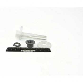 Tornillo corrector de inclinación FEBEST 2229-007-KIT - Camber Correction Screw, incluye tornillos y tuercas para ajuste de alineación, diseñado para mejorar la estabilidad y el manejo del vehículo, fabricado con