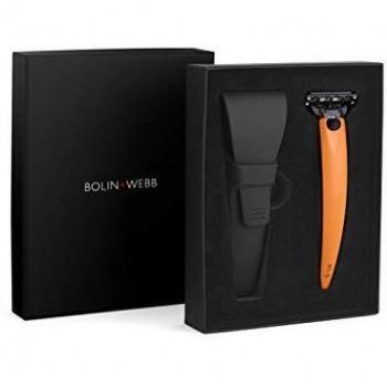 Bolin Webb Razor Set R1 Orange and Silicone Case Bolin Webb 100 g