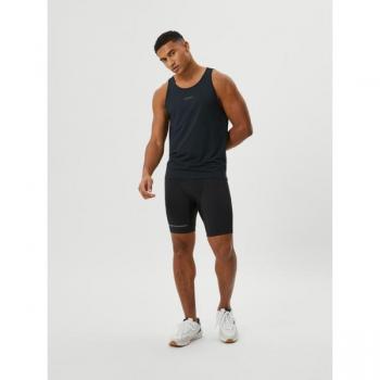 Borg Running Short Tights Black, L