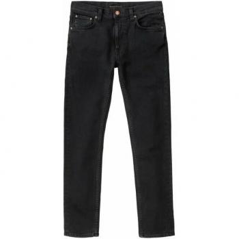 Nudie Jeans Slim Fit Lean Dean Black Denim Pants 33/L34