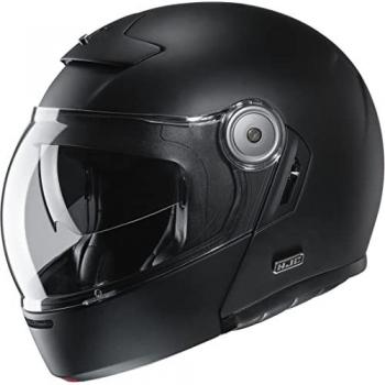 Casco Modular HJC V90 Negro Semi Mate, XS