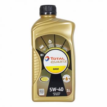 Aceite de Motor para Coche Totalenergies Quartz 9000 5W40 1 L