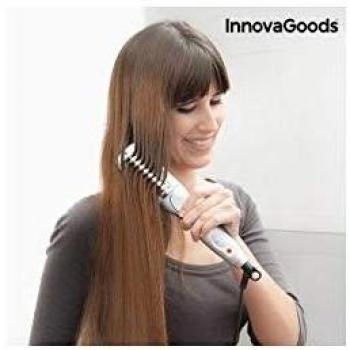 InnovaGoods Cepillo Alisador Eléctrico con Recubrimiento Cerámico, 25 W - 1 Unidad