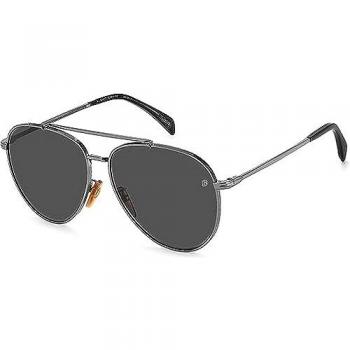 David Beckham 1102FS Men's Aviator Sunglasses - Gold Metal - One Size