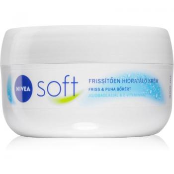 NIVEA Soft Moisturising Cream 300 ml - Lightweight, fast-absorbing formula, suitable for face, body, and hands, enriched with Vitamin E and Jojoba Oil, provides intense hydration and nourishment