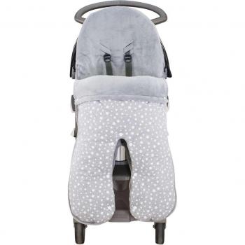 Saco para silla de paseo Stokke con forro polar Jyoko White Star