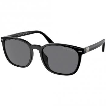 Polo Ralph Lauren PH4208U Polarized Men's Sunglasses Black Size 55