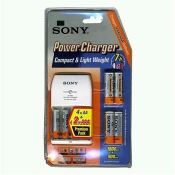 Sony BCG-34HH6EN - Cargador Pilas No Compacto Recargables Power