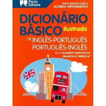 Diccionario Ilustrado Básico de Inglés-Portugués y Portugués-Inglés para Niños