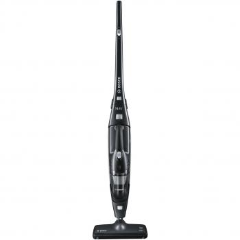 Bosch BBHMOVE2N Move 2in1 - Aspirador escoba recargable y aspirador de mano, autonomía 15 min, batería NiMH de 14,4 V, color negro y gris