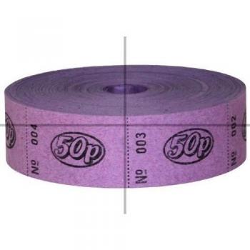 Roll Tickets, 50p