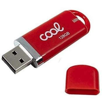Pen Drive X USB 128 GB 2.0 Cool Cover Rojo