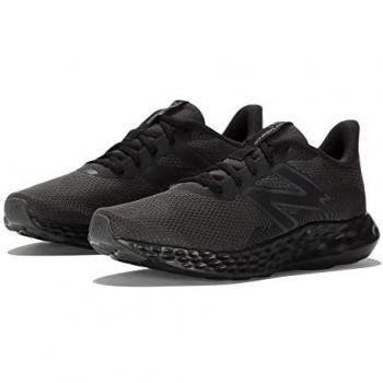 Zapatillas New Balance 411v3 para hombre en negro y gris, sintéticas, talla 44.5