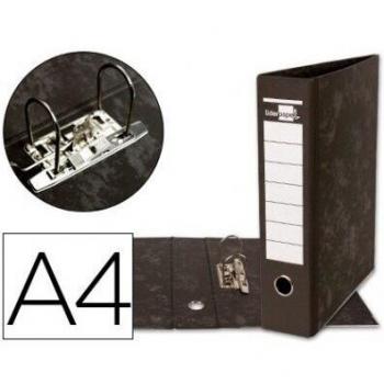 CAJA CON 20 ARCHIVADOR PALANCA A4 NEGRO