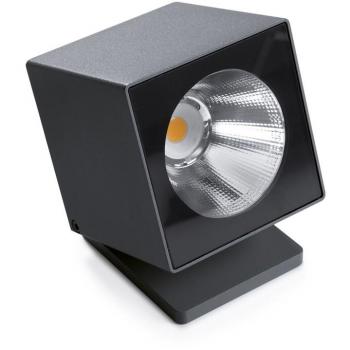 Proyector LED DADO 12W 3000K 1670lm 49º Antracita