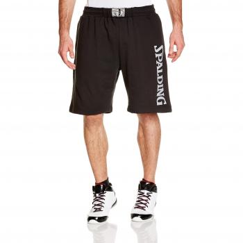 Spalding Team - Pantalón corto de baloncesto para hombre negro negro Talla:XXXL