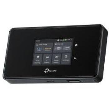 Router Móvil TP-Link M8550, 5G Tri-Banda, WiFi 6E, Hasta 3.4 Gbps, Pantalla Táctil, Batería de 4700 mAh, Puerto USB-C,