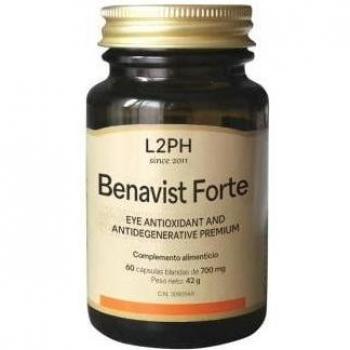 Ele2Pharma Benavist Forte - Cápsulas para el Mantenimiento de la Visión - Salud de la Mujer, 60 cápsulas de 700mg