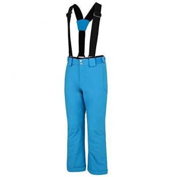 Dare 2b Outmove Pant Waterproof Breathable High Loft Insulated Ski Snowboard Salopette Trouser with Elasticated Waist and Integrated Snow Gaiters Pantalones de esquí, Infantil, Atlántico, 9-10