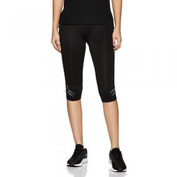 ASICS Mallas para Mujer Icon hasta la Rodilla, Negro/Gris, M-40