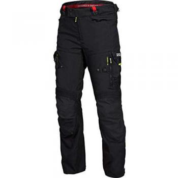 iXS Pantalones de Moto Adventure-GTX Gris-Negro con características de impermeabilidad Gore-Tex, diseño textil, color negro y gris, adecuados para aventuras en motocicleta