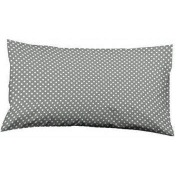 DOLORES PROMESAS Funda DE Almohada 50x80 Cm Topos Negativo Gris