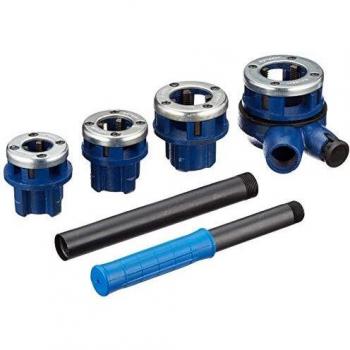 Silverline 868556 - Juego de machos de roscar para tubo