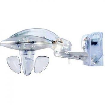 Theben 1409205 - Meteodata 140 basic KNX - Sensor combinado - para el registro de viento - luminosidad y temperatura - registro y evaluación directamente en el aparato