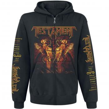 Testament The Gathering Sudadera capucha con cremallera Negro S