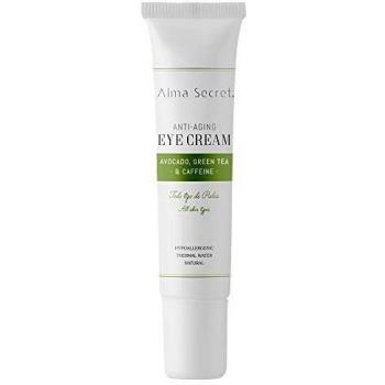 Alma Secret Contorno de Ojos Antiedad con Aguacate, Té Verde & Cafeína - 10 ml